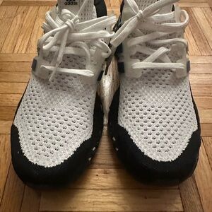 Adidas White and Black Sneakers